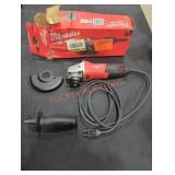 Milwaukee Corded 4.5" Small Angle Grinder