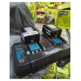 Makita 18v 4 ah batteries and charger