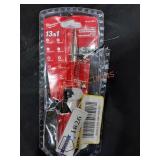 Milwaukee 13 in 1 Cushion Grip Screwdriver with