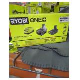 Ryobi 18v lithium starter kit