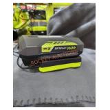 Ryobi 40v 2 ah battery and charger