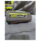 Ryobi 40v 4 ah battery