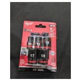 Milwaukee 3/8" Drive Impact Socket Set