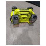 RYOBI 4 18V 4Ah Batteries and 1 Fast Charger