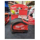 Milwaukee 25 ft compact auto-lock tape measure