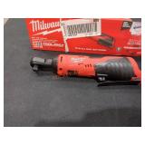 Milwaukee M12 3/8" Ratchet, Tool Only