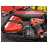 Milwaukee M12 1/4" Hex Hydraulic Driver Kit