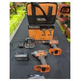 Ridgid 18V 2-Tool Combo Kit