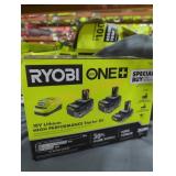 Ryobi 18v lithium high performance starter kit
