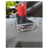 Milwaukee M12 xc 3 ah battery