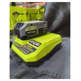 Ryobi 18v 4 ah battery and charger