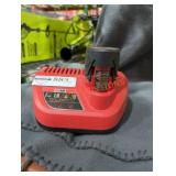 Milwaukee M12 2.5 ah battery and charger