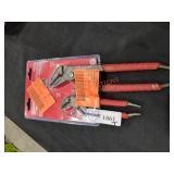 Milwaukee 6" & 10" Straight Jaw Pliers