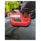 Milwaukee M12 cp 2 ah battery and charger