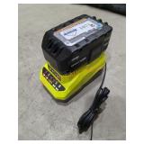 RYOBI 18V 4ah Battery and Charger