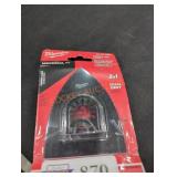 Milwaukee combination carbide grit grinder