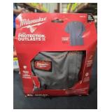 Milwaukee XL gray heavy duty pocket tshirt