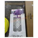 Box Lot 12x24x1 Air Filters;UNOPENED BY ROCKEY