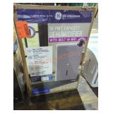 GE 50 pint capacity dehumidifier with built in