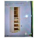 24" x 24" x 90" plywood pantry cabinet