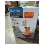 Everbilt 2 in 1 utility pump garden hose discharge