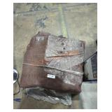 Brown heavy duty tarp unknown size
