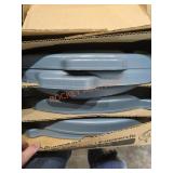 Box Lot Brite Round Trashcan Lids Only