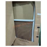 36" x 80" storm and screen door