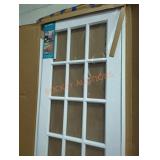 30" x 80" interior white door with windows