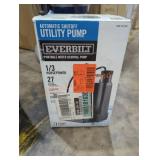 Everbilt automatic shutoff utility pump