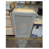 Gray wall cabinet 24"