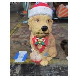 2.5 ft Holiday Dog Decoration