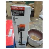 Everbilt pedestal pump 1/3 HP