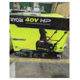 Ryobi 40v 18" cordless snow blower