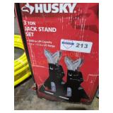 Husky 3 Ton Jack Stand Set