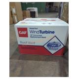 GAF master flow turbine 12" galvanized roof vent