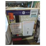 GE 25 pint capacity dehumidifier