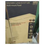 Metalux selectable lumen led panel 2 ft x 4 ft