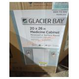 Glacier Bay 20" x 26" medicine cabinet