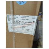 24" x 34.5" 3 drawer cabinet base gray