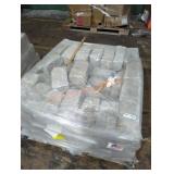 Skid full of paver bricks