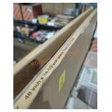 48" x 34-1/2" island flush end panel
