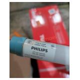 2 Phillips type a lamp bulbs