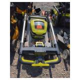 Ryobi 40v 21" Cross Cut Lawn Mower, Tool Only