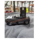 Ryobi 18v 2 ah battery