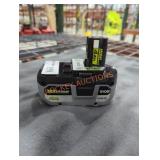 Ryobi 18v 4 ah battery