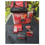 Milwaukee M18 1/4" Hex Impact Driver Kit