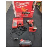 Milwaukee M18 1/4" Hex Impact Driver Kit
