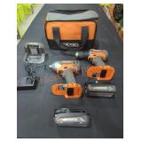 Ridgid 18V 2-Tool Combo Kit
