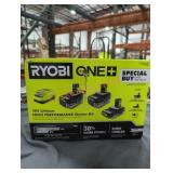 Ryobi 18v lithium high performance starter kit